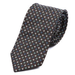 Marcs Blue Floral Silk Tie - Tie Doctor