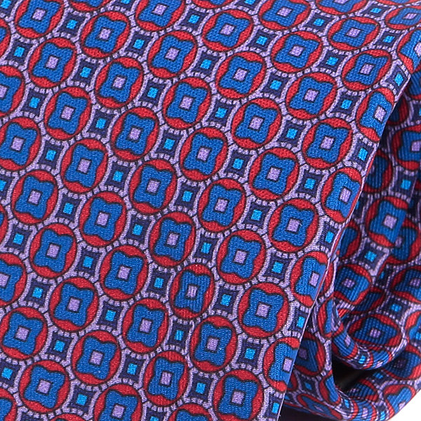 Matteo Purple & Red Tie - Tie Doctor  