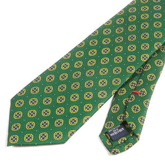 Abramo Green Medallion Motif IMS Tie - Tie Doctor  