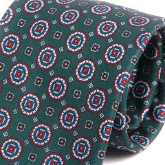 Marcello Green Motif IMS Tie - Tie Doctor  