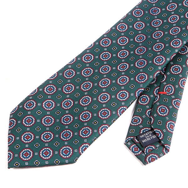 Marcello Green Motif IMS Tie - Tie Doctor  