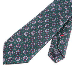 Marcello Green Motif IMS Tie - Tie Doctor  