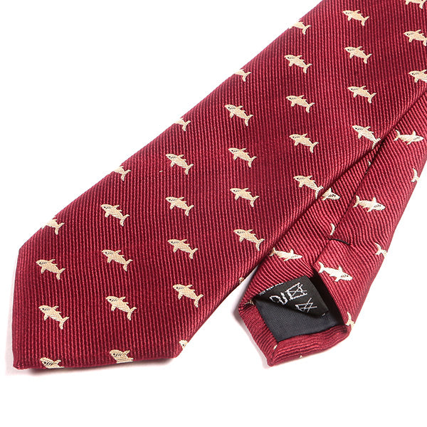 Red Shark Tie - Tie Doctor  