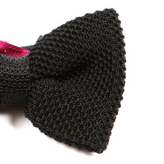 Black Silk Bow Tie - Tie Doctor  
