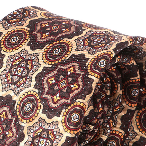 Gregor Brown Medallion IMS Tie - Tie Doctor  