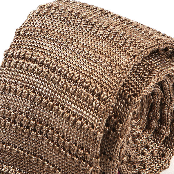 Curtis Brown Striped Silk Knitted Tie 6cm - Tie Doctor  