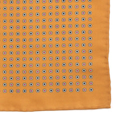 Gold Mini Floral IMS Motif Tie Set - Tie Doctor  