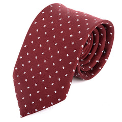 Red Roses Macclesfield Silk Tie 7.5cm