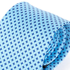 Blue Adamu Print IMS Tie 8cm