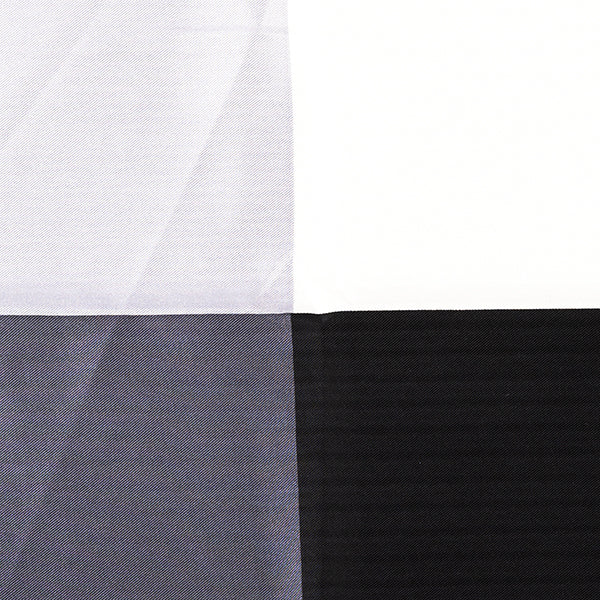 Grey & Black Shade Silk Pocket Square