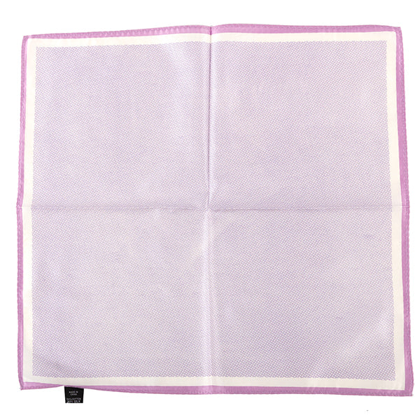 Purple Marl XL Silk Pocket Square 40cm