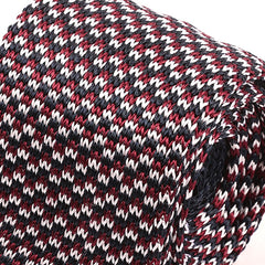 Brooks Red And Blue Silk Knitted Tie 5.5cm - Tie Doctor  
