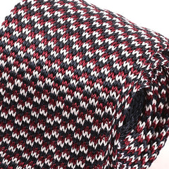 Brooks Red And Blue Silk Knitted Tie 5.5cm - Tie Doctor  