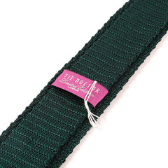 Dark Green Polka Dot Silk Knitted Tie 5.5cm - Tie Doctor  