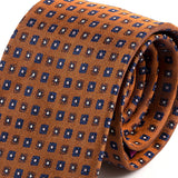 Remi Dark Orange Slim Silk Tie 6cm