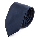 Navy Blue Danso Silk Tie 7.5cm