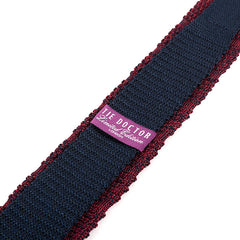 Curtis Red Marl Silk Knitted Tie 6.5cm
