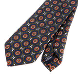 Ayo Blue And Green Bold Circle Pattern Tie