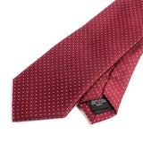 Subtle Red Mini Dots 7.5cm Ply Tie
