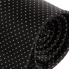 Subtle Black Mini Dots 7.5cm Ply Tie - Tie Doctor  
