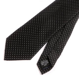 Subtle Black Mini Dots 7.5cm Ply Tie