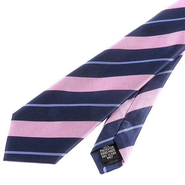 Pink & Blue 7.5cm Ply Stripe Tie - Tie Doctor  