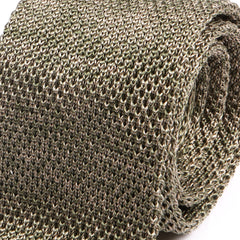 Pear Green Mesh Silk Knitted Tie 6cm - Tie Doctor  