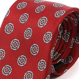 Red Vivian Circular IMS Tie