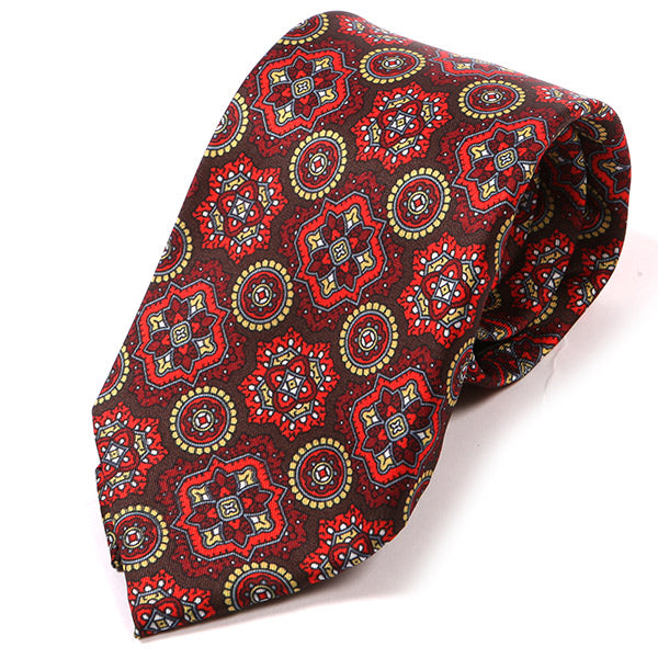 Gregor Red Medallion IMS Tie - Tie Doctor  