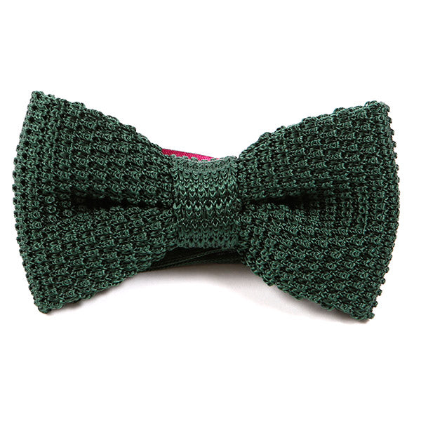 Green Silk Bow Tie