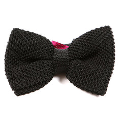 Black Silk Bow Tie - Tie Doctor  
