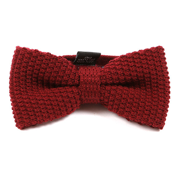 Red Wool Bow Tie | One of One
