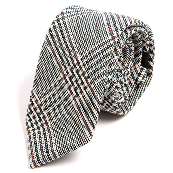 Viv II Dogtooth Wool Tie - Tie Doctor  