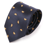 Blue Orange Slice Tie
