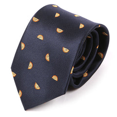 Blue Orange Slice Tie - Tie Doctor  