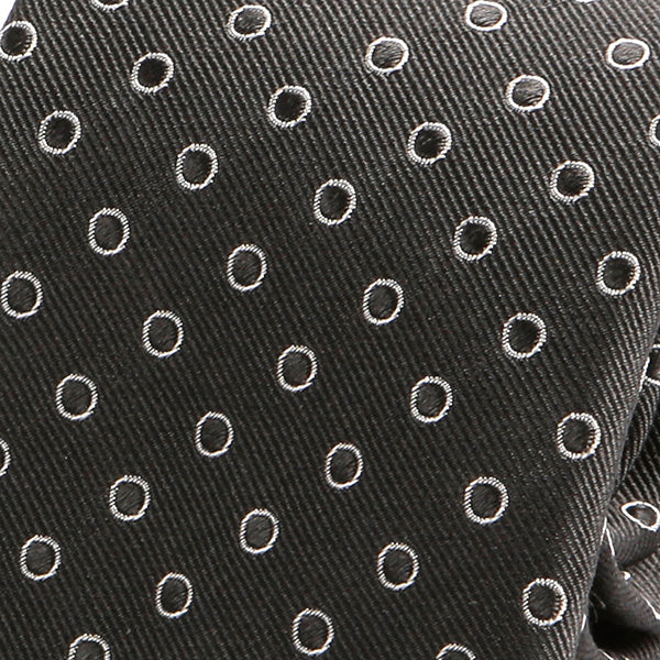 Moss Circle Print Silk Tie - Handmade Silk Wool And Knitted Ties by Tie Doctor
