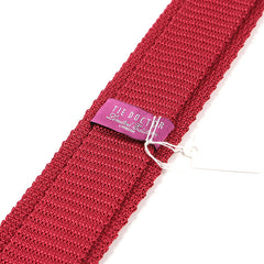Crimson Red Silk Knitted Tie 6cm - Tie Doctor  