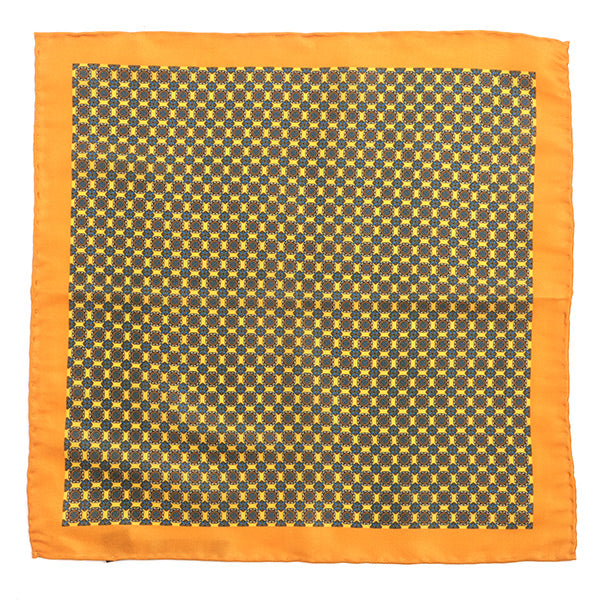 Orange IMS 33cm Pocket Square - Tie Doctor  